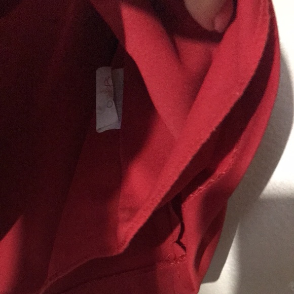 Lori Ann Petite Red Crop Top Jewel Straps Size 9/10 - Picture 6 of 13